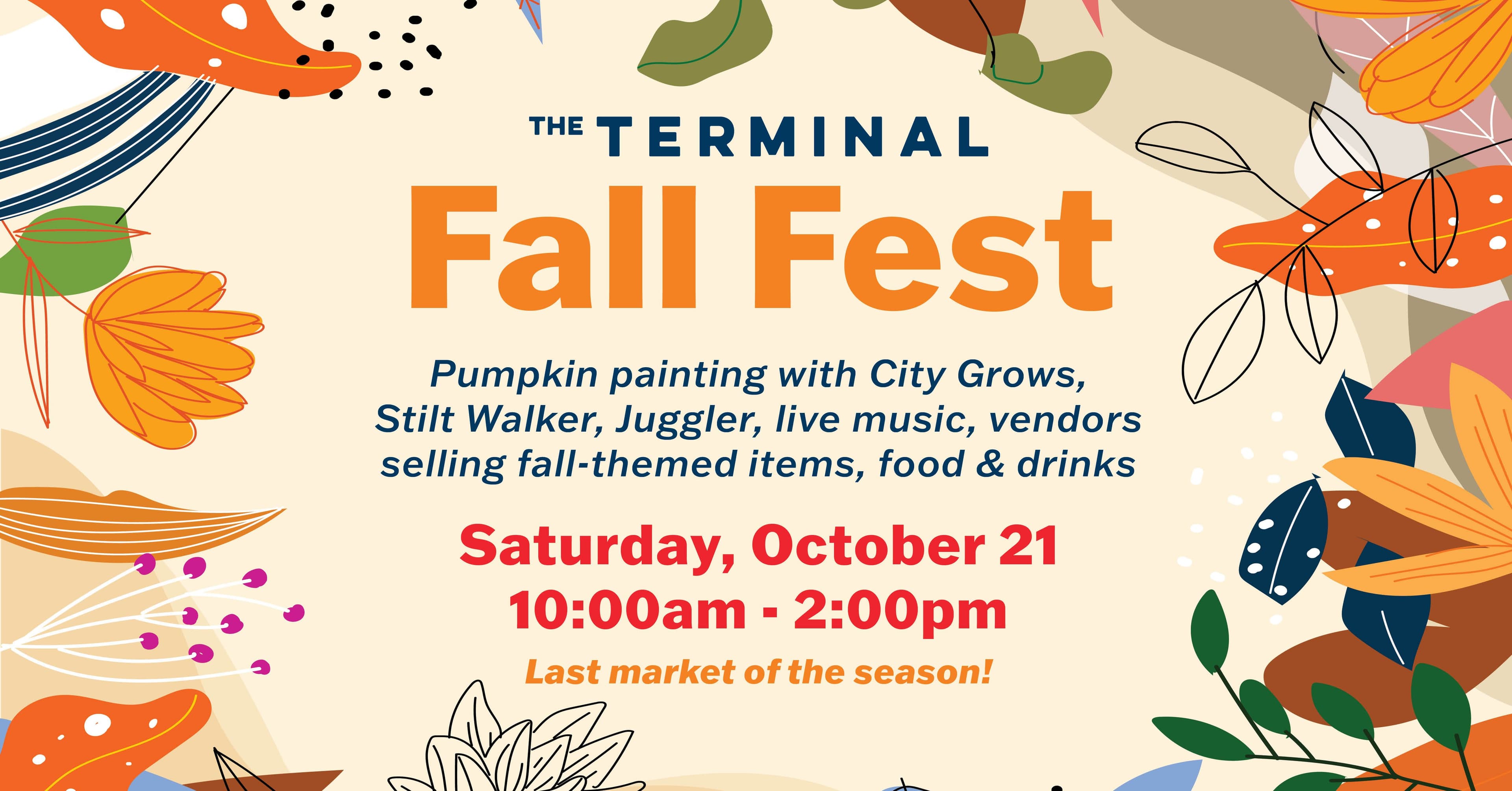 Strip District Terminal Fall Fest Final Market of 2023 on October 21 2023